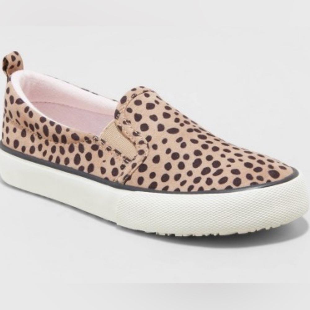 Girls size 5 Cat & Jack slip on shoes